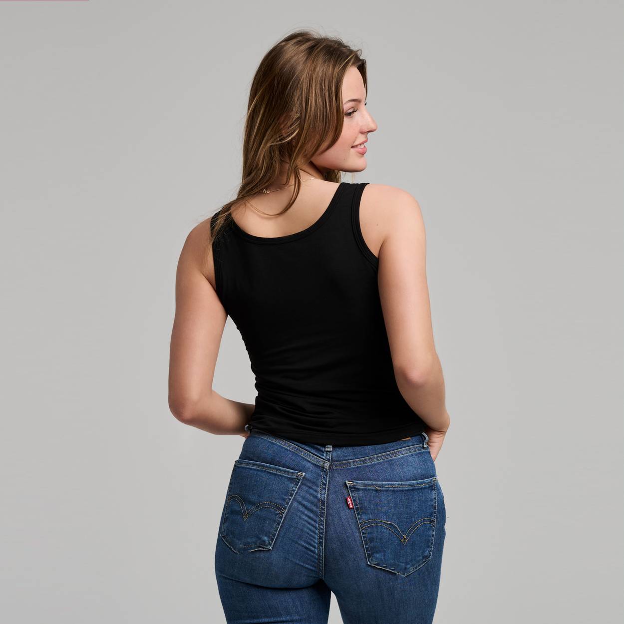 Base singlet, sort - 2 pk